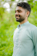 The Aqua blue Short Kurta